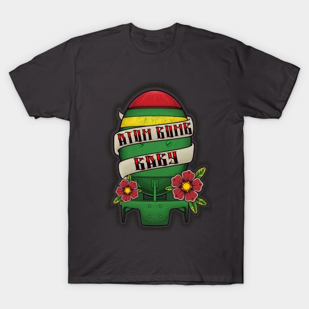 Atom Bomb Baby T-Shirt by JCoulterArtist